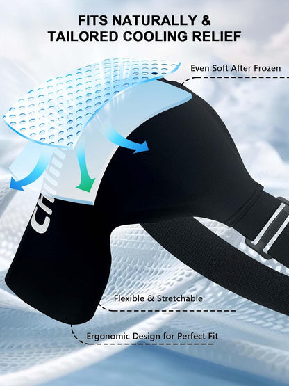 Shoulder Ice Pack Wrap for Rotator Cuff Cold Therapy Brace