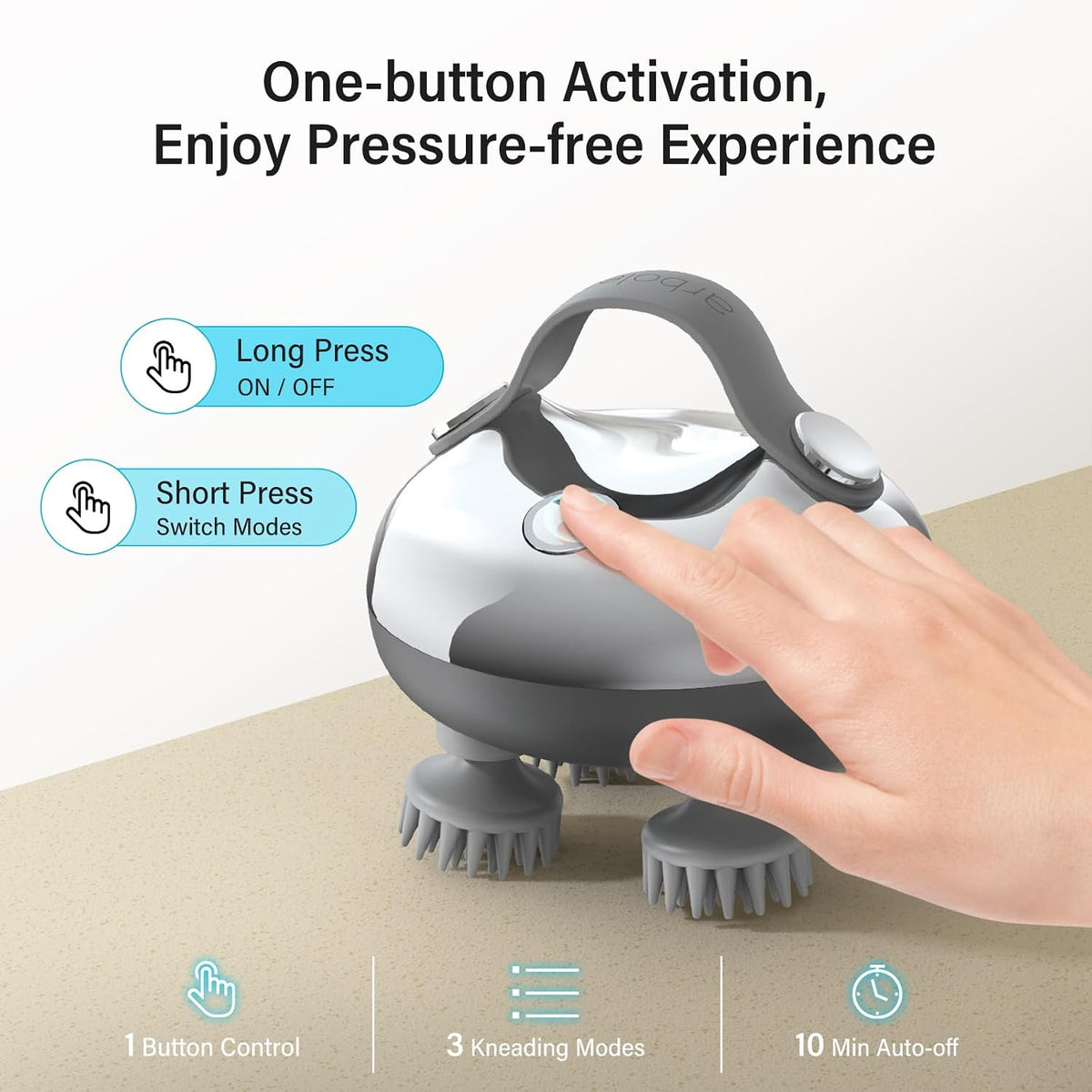 arboleaf Electric Scalp Massager Head Massager Scalp Stress Relax