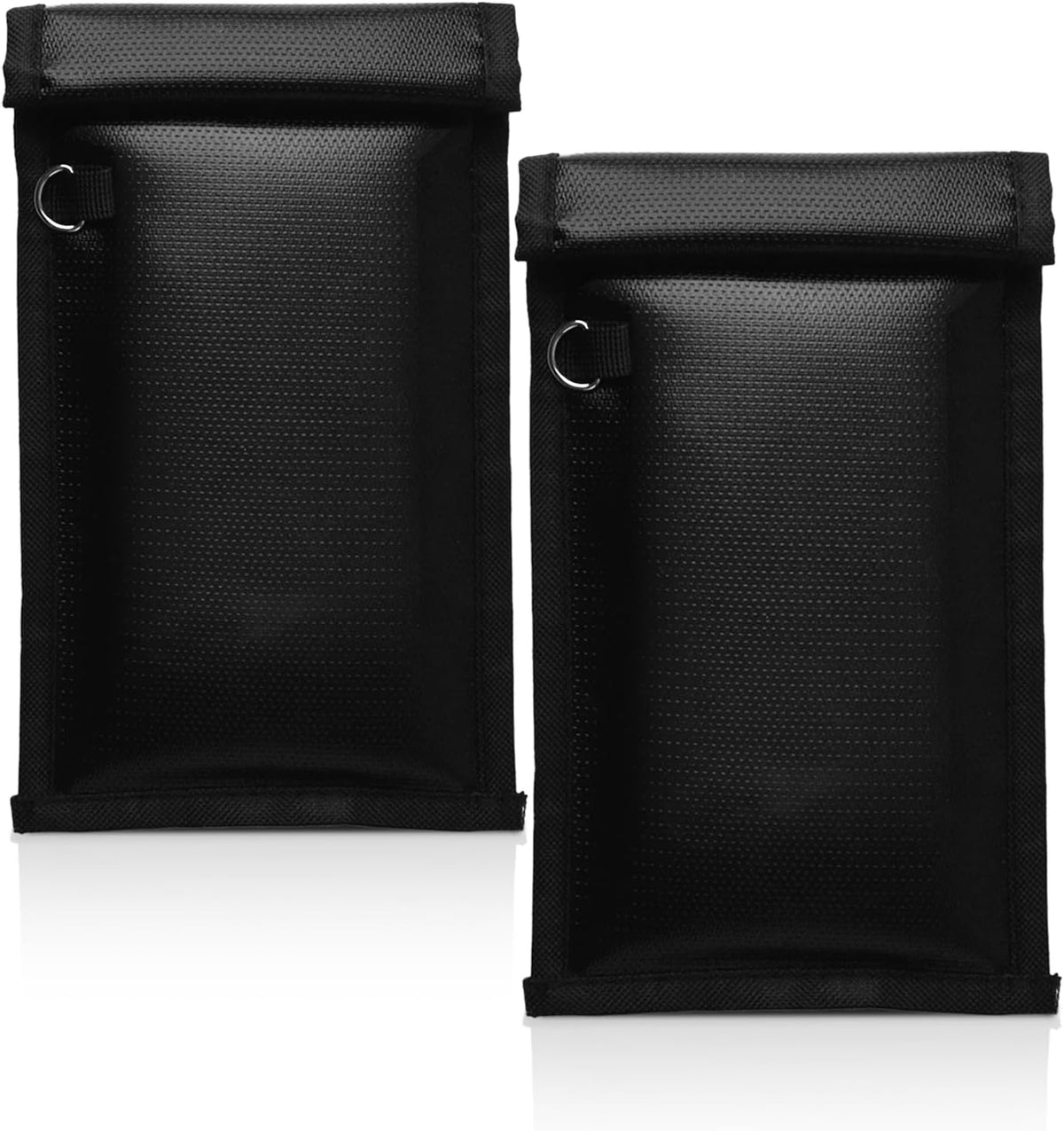 Ykimok Faraday Bag for Phones 2 Pack, Portable Signal Blocker for WiFi Bluetooth GPS NFC and RFID Privacy Protection