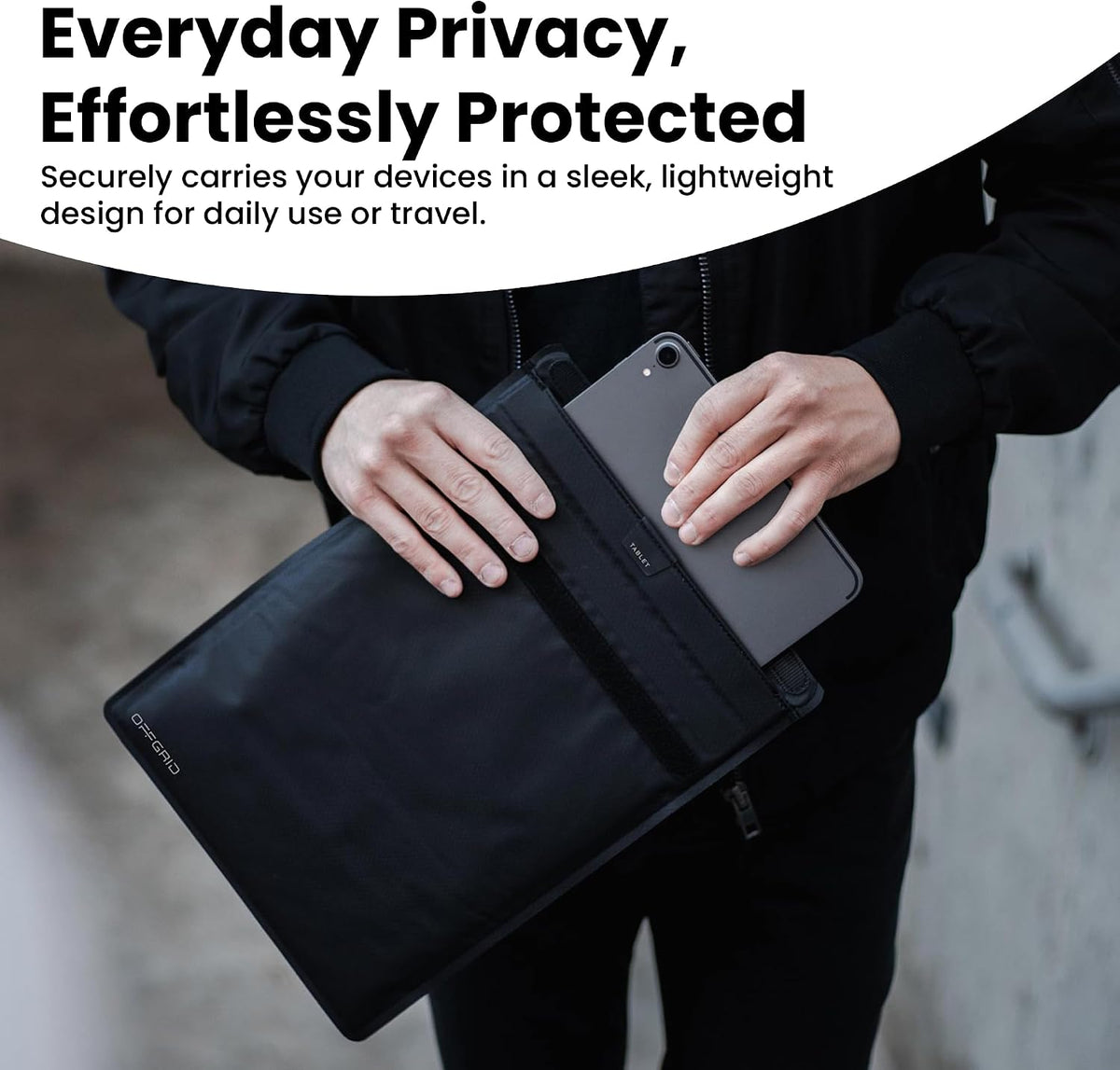 OFFGRID Faraday Bags for Phones, Military Grade Signal Blocking Bag