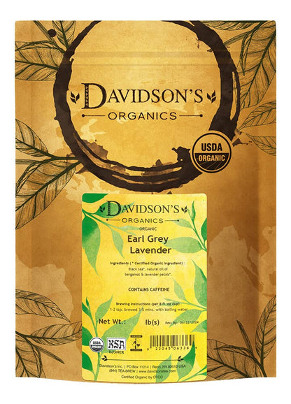 Davidson's Tea Bulk, Earl Grey with Lavender, 16 Ounce