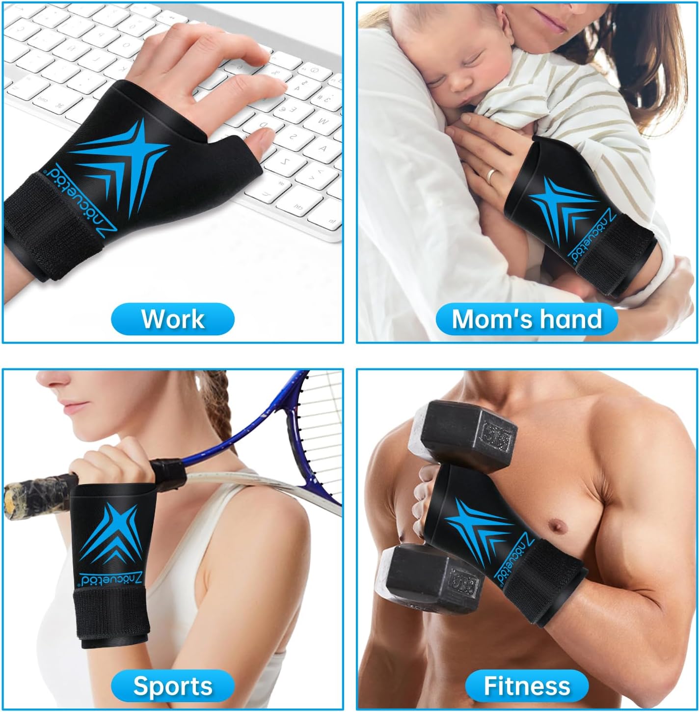 Knee Ice Pack Wrap Extended Ice Packs for Injuries Reusable Leg Freeze Compression Sleeves, Gel Cooling Knees Brace Cold Hot Packs Therapy Flexible for Pain Relief, Surgery Recovery Gift for Women Men