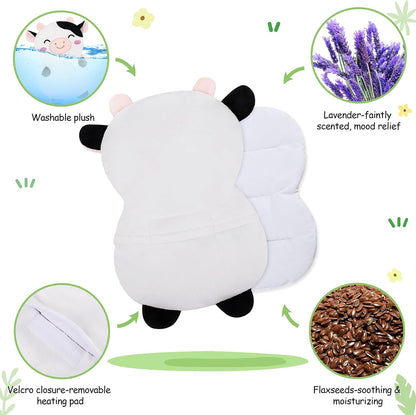 Microwave Heating Pad for Period Cramps,Otter Microwavable Heating Pad for Shoulder Neck Back Knee Pain Relief with Lavender Scented,Cute Otter Plush Toys Heat Pack for Women Kids Birthday