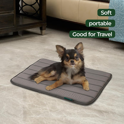 BALANCE Dog Crate Pad, Dog Foam Crate Mat Kennel Pad, Washable Water-Resistant Pet Bed Flat Dogs Cage Mat for Large Dogs