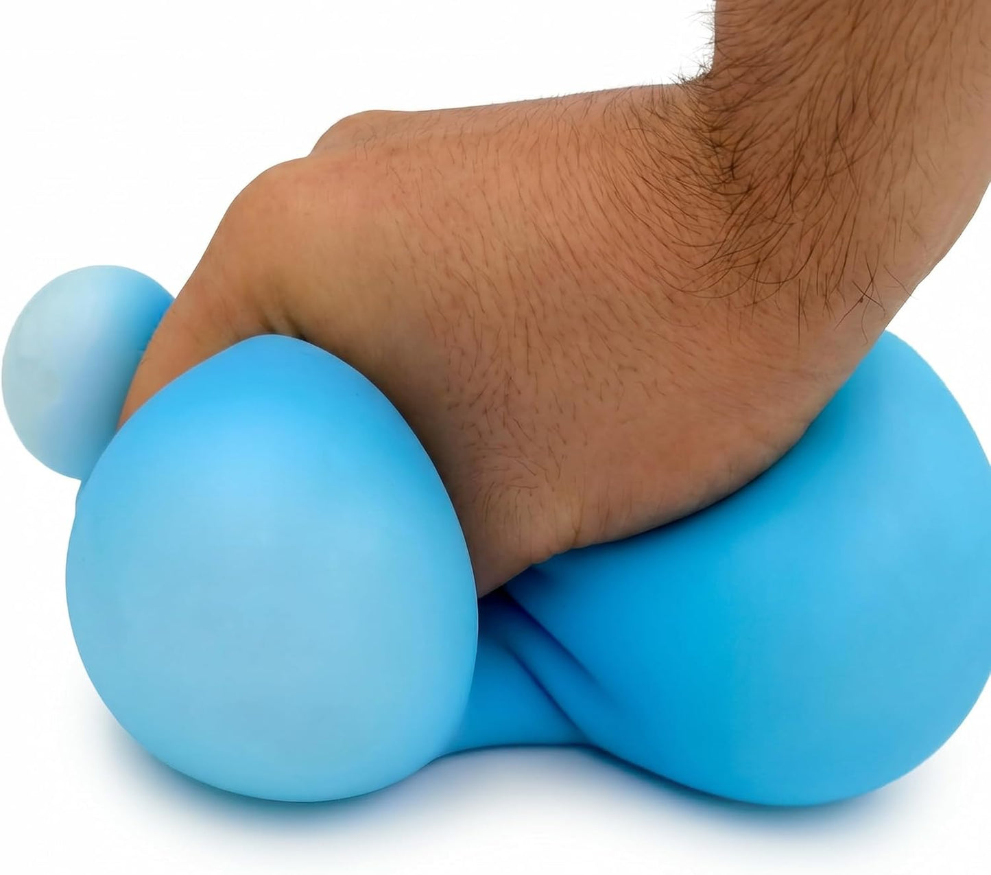 Giant 4 Inches Jumbo Stress Balls for Adults Anxiety Relief, Nedoh Balls Squishy Balls Fidget Squeeze Squish Big Ball for Anti-Stress