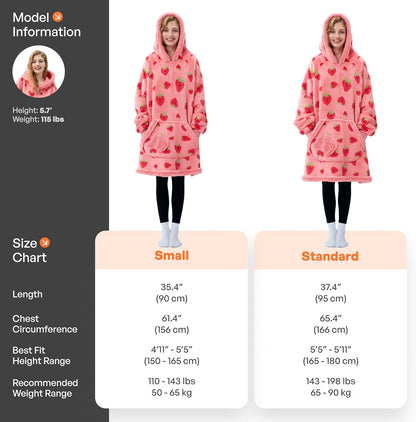 Giggling Getup Wearable Blanket Hoodie for Adults Gifts for Teen Girls Sister Women Sherpa Fleece Printed Hooded Blanket Sweatshirt Warm Cozy with Pocket & Sleeves Beige Cat