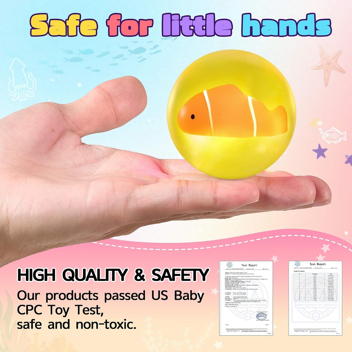 Stress Balls for Kids Adults - Squishy Fidget Toys Sensory Toys for Kids with Autism Glow in The Dark Squeeze Balls for Hand Therapy Squish Ball for Anxiety Stress Relief Sugar Ball Birthday Gifts