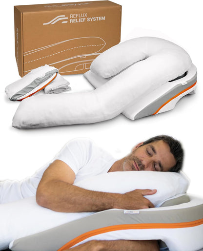 MedCline Acid Reflux Pillow Relief System, Medium for 5'5" to 5'11" Tall
