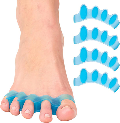 ZenToes Gel Toe Spacers & Separators for Overlapping Toes, 1 Pair