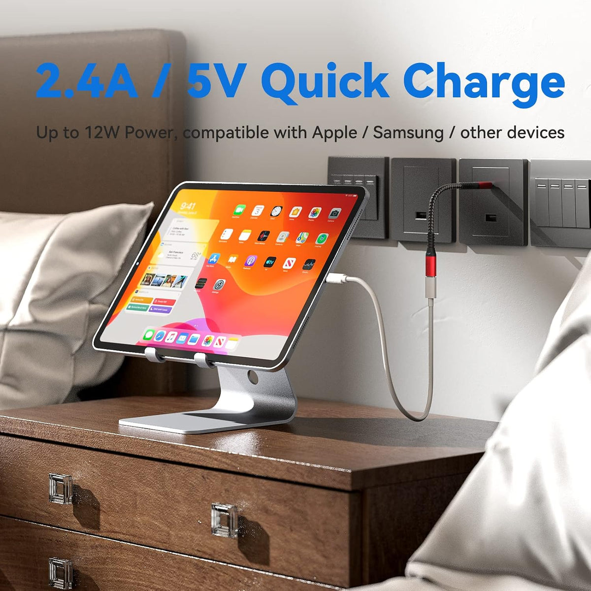 Data Blocker USB-C USB Data Blocker(2PCS),Charge-Only Adapter Against Juice Jacking, Provide Safe and high-Speed Charging