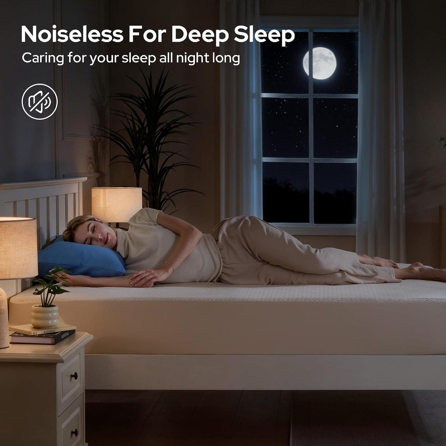 BEDLORE Queen Mattress Protector, Waterproof Noiseless Mattress Cover with Deep Pocket for 6-18 inches Mattress, Soft Breathable Mattress Pad Machine Washable (Dark Gray)