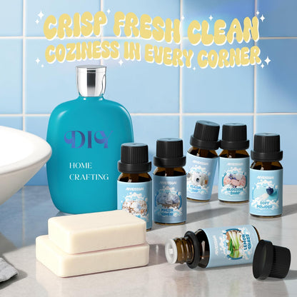ARVIDSSON Floral Essential Oils Set, Natural Flower Essential Oil Gift for Women - Rose, Gardenia, Cherry Blossom, Honeysuckle, Lilac, Blue Lotus, Scented Oil for Diffuser, Valentines Day Gift for Her