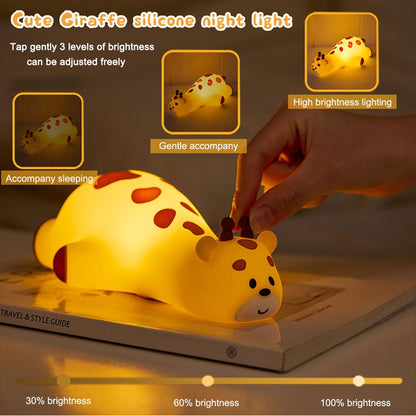 Sloth Gifts for Kids, Squishy Sloth NightLight,Silicone Animal Nursery Lamp