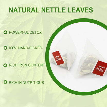 Jarteela - Nettle Leaf Tea Bag, 54 Ct, Stinging Nettle Tea Herbal Teabags