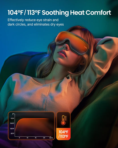 RENPHO Eyeris Masc Head and Eye Massager, FSA Eligible HSA