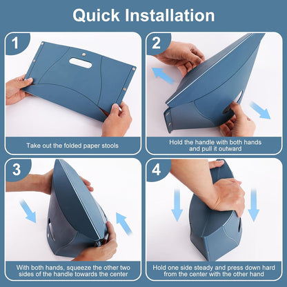 2pcs Portable Airplane Foot Rest for Air Travel Under Desk & Outdoor Stool