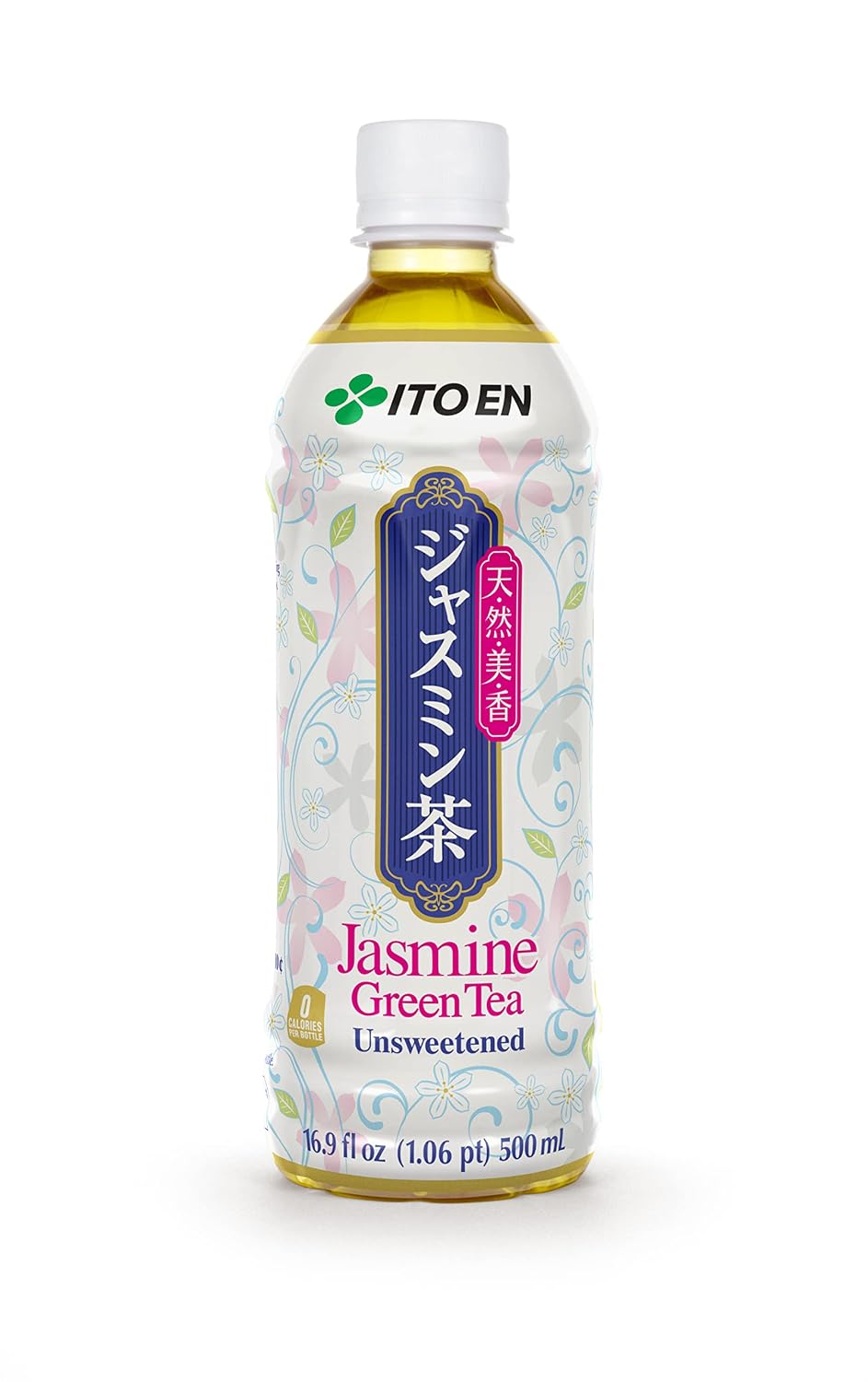 Ito En Jasmine Green Tea Unsweetened 16.9 Fluid Ounce (Pack of 12), 0 Calories…