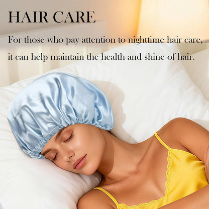 Satin Bonnet Double Layer Silk Bonnet for Sleeping Women for Natural Curly