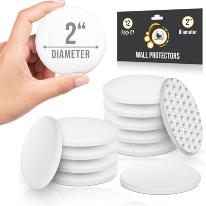 ProStoppr® Door Stoppers - Large 3.15" - Strong Adhesive Backing