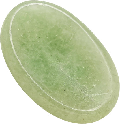 Amazing Gemstone Labradorite Thumb Worry Stone, Anxiety Stone, Healing Crystals - Piedra Crystal Fidget for Gift, Meditation, Calming, Relaxation, Stress Relief - Colors B