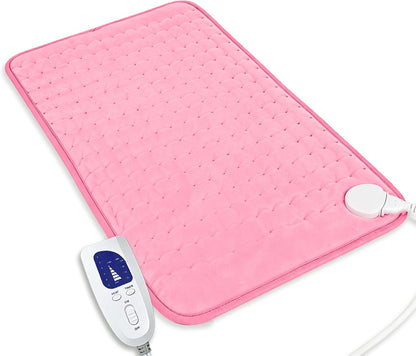 12"x24" Heating pad, Electric Heat Pad 6 Heating &4 Timer Setting