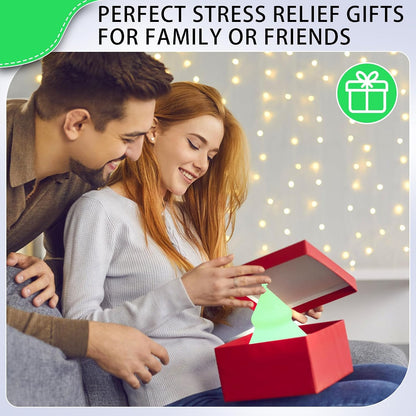 Breathing Lamp Guided Visual Meditation Tool for Mindfulness,Anxiety Relief&Calm Your Mind for Stress&Visual Relaxation and Restful Sleep,478 Seconds Breathing Rate Change 3 Colors,Gift for Kids