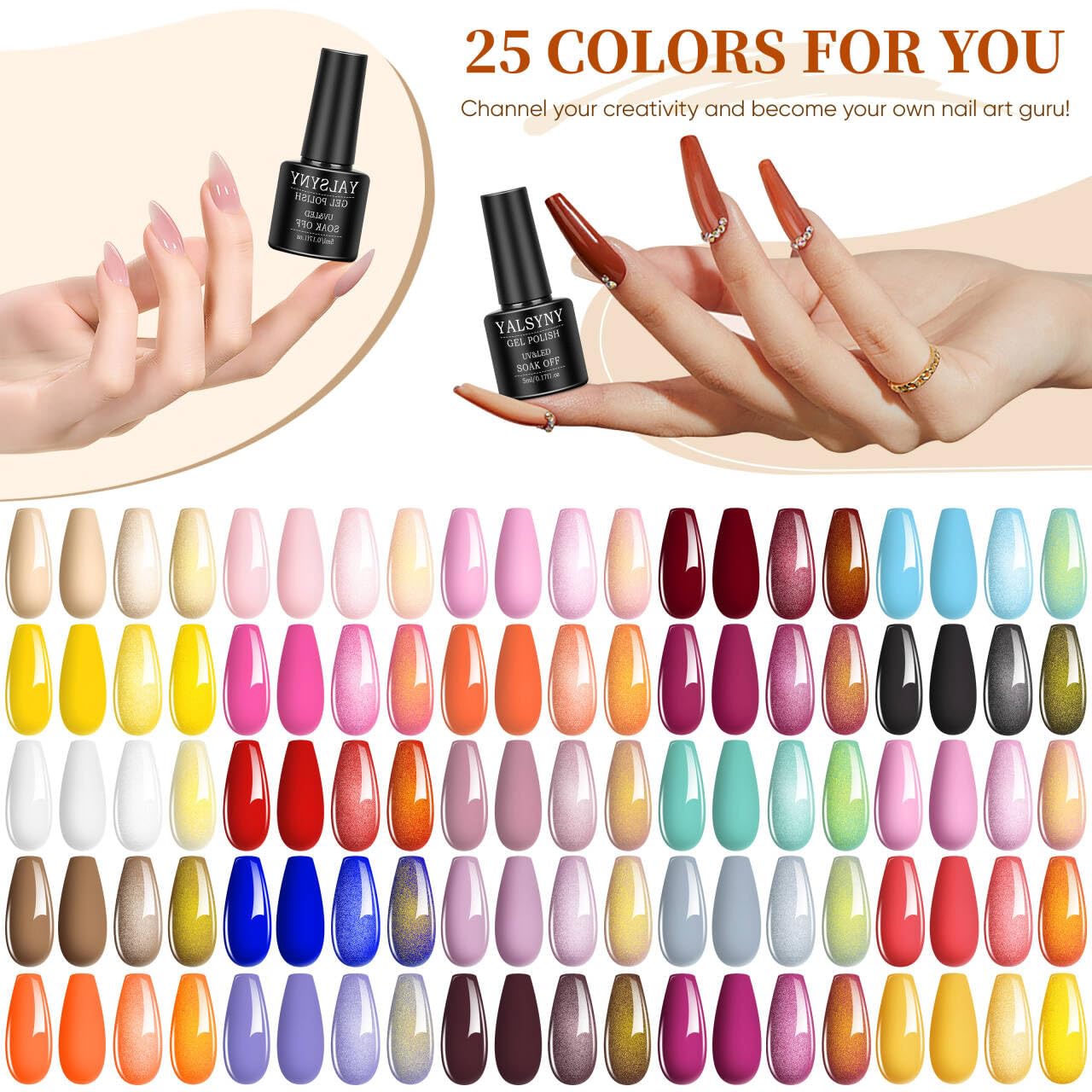 NAIL POLISH KIT with U V Lamp and Drill Starter Kit 36 Colors Gel Nail Polish Nail Art Gel Manicure Kit