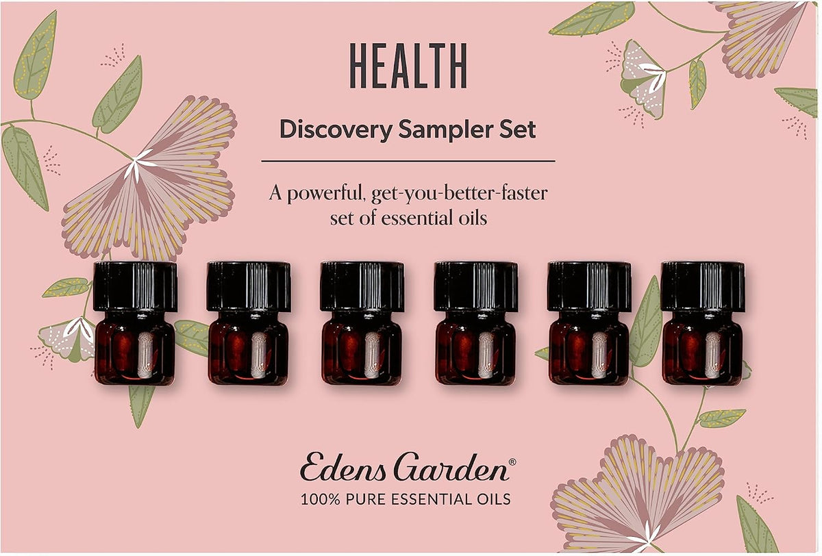 Edens Garden Top Essential Oil Blends Sampler 18 Set – 100% Pure Therapeutic Grade, Natural, Undiluted Aromatherapy Scents for Diffusers & Humidifiers – Wellness Gift for Men & Women, .92 ml/ 18 Pack