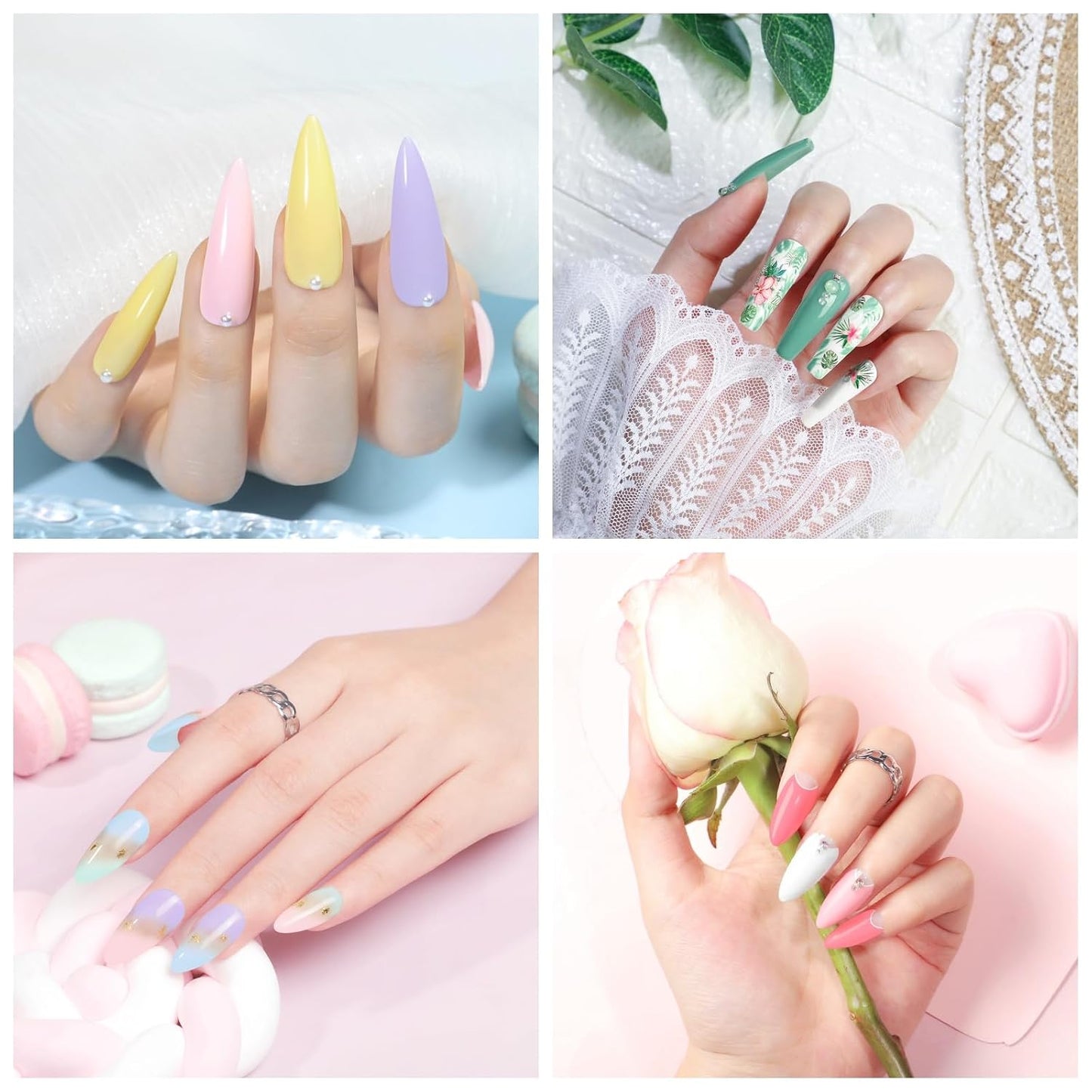 COSCELIA 53pcs Gel Nail Polish Kit with U V light and Drill Starter Kit 35 Colors Gel Nail Polish with 5pcs Top Base Coat Nail Art Professional Gel Manicure Kits Gifts for Women Teens Girls