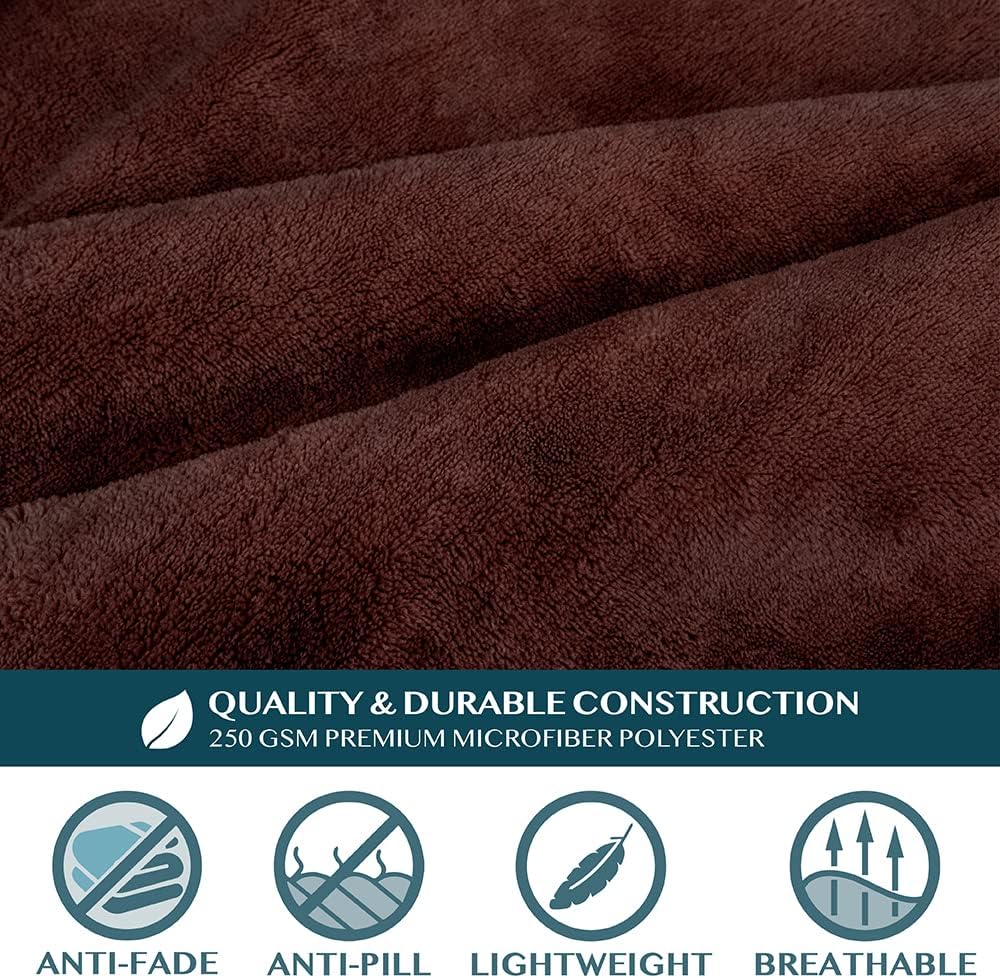 PAVILIA Wearable Blanket with Sleeves for Adult Women Men, Cozy Fleece Warm Wrap Throw with Arms, Gifts for Christmas, Wife