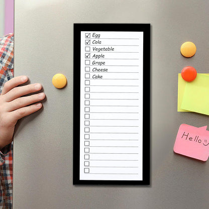 6 Pack Magnetic Notepads, Notepads Grocery List Magnet Pad for Fridge,Full Magnet Back Design Notepad for Grocery Lists, Shopping Lists, to-Do Lists(240 Sheets)