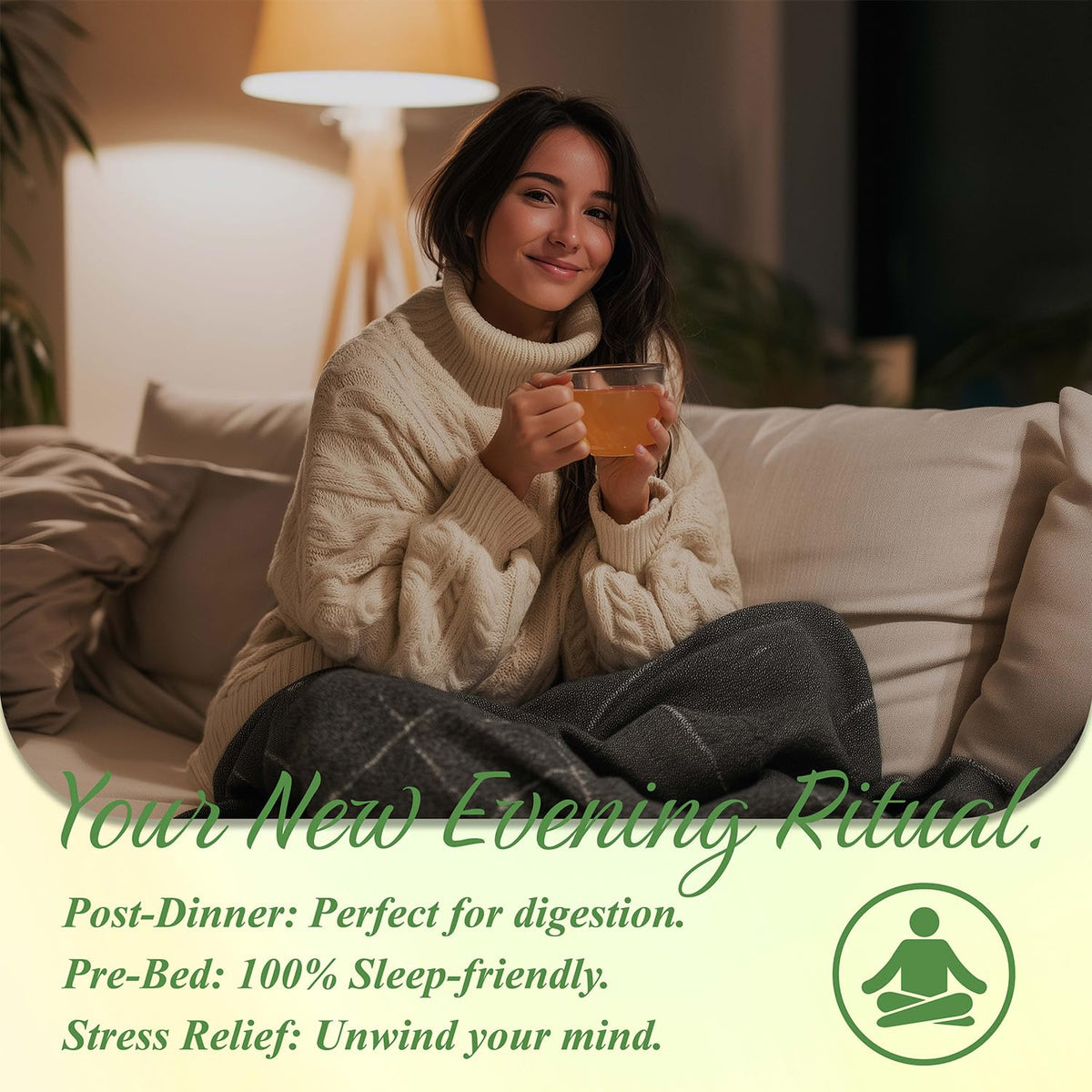 WT WEETEE Decaf Oolong Tea, CO2 Decaffeinated Tie Guan Yin Tea Bags 50ct