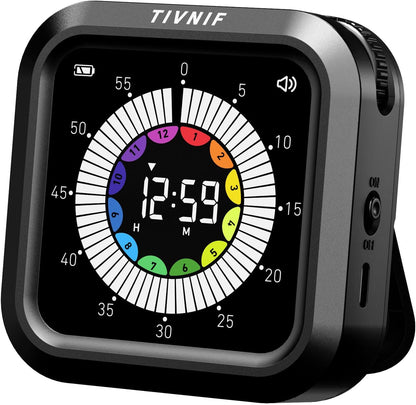 Visual Timer for Kids with Color Display Kitchen Timer 1500mAh Battery