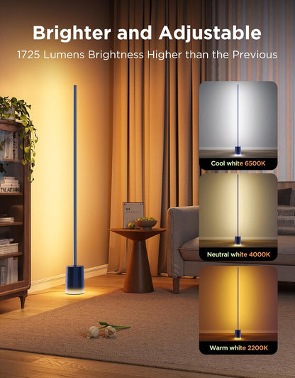 Govee Floor Lamp 2, RGBIC Smart Floor Lamp for Living Room, Bedroom