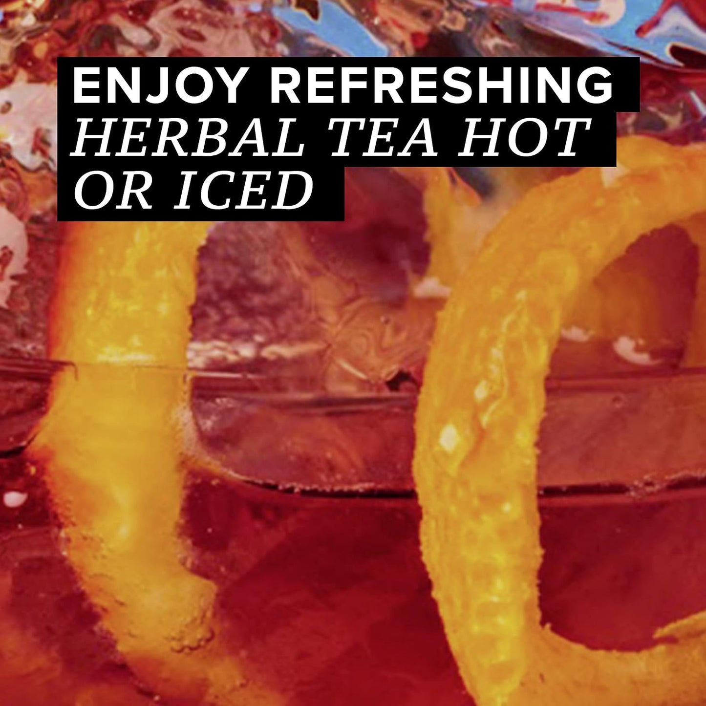TAZO Passion Herbal Tea Bags, Hot or Iced, Caffeine Free, 20 Total Tea Bags