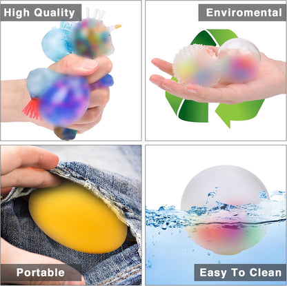 36 Pack Stress Balls, Squishy Balls, Squishy Fidget Stress Relief