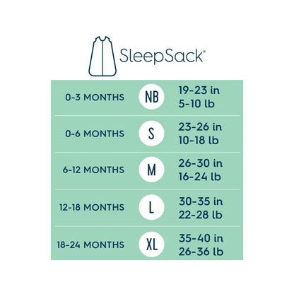 HALO SleepSack, 100% Cotton Wearable Blanket, Swaddle Transition Sleeping Bag, TOG 0.5, Ocean Life, Medium, 6-12 Months