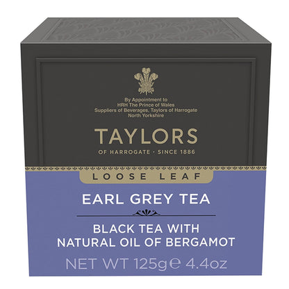 Taylors of Harrogate Earl Grey Loose Leaf Tea, 4.41 oz (Pack of 1)