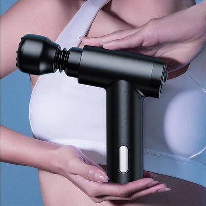 Mini Massage Gun, Portable Handheld Muscle Massager for Muscle Relaxation, Deep Tissue Percussion Small Massage Gun for Back, Neck, Shoulder and Leg Relaxation