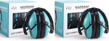 Pro For Sho 34dB NRR Hearing Protection Ear Muffs – Highest NRR Compact Design Ear Protection for Loud Events & Sensory Use