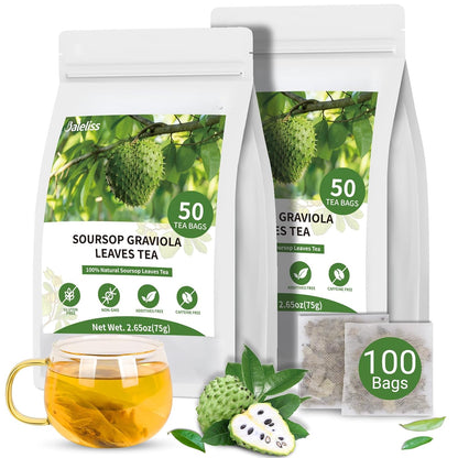 Dandelion Leaf and Root Tea Bag, Natural Dandelion Roasted Herbal Detox Teabag for Liver & Kidney Health, Support Digestion Dandelion Root Tea, Caffeine Free, No Additives（50 Teabags)