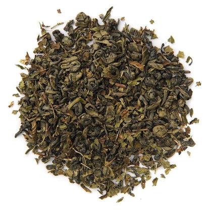 Positively Tea, Organic Spearmint Green, Green Tea, Loose Leaf, 16 Ounce