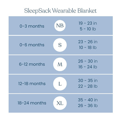 HALO SleepSack, 100% Cotton Wearable Blanket, Swaddle Transition Sleeping Bag, TOG 0.5, Ocean Life, Medium, 6-12 Months