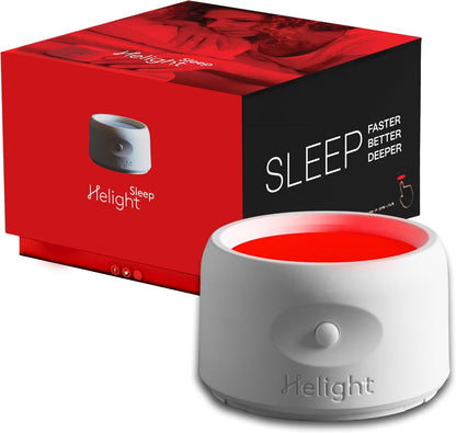 Helight Red Light Therapy Sleep Device – 630nm Pure Red Light Lamp Sleep Aid to Support Deep Relaxation – Rest Lamp Backed by Science for Adults & Kids Bedrooms