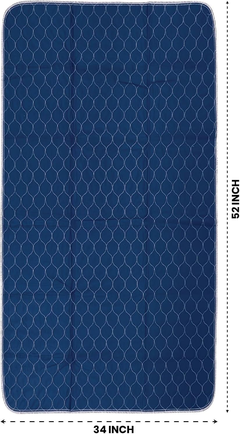 Epica Incontinence Bed Pads Washable Waterproof, 34"x52" (2 Pack), USA Made