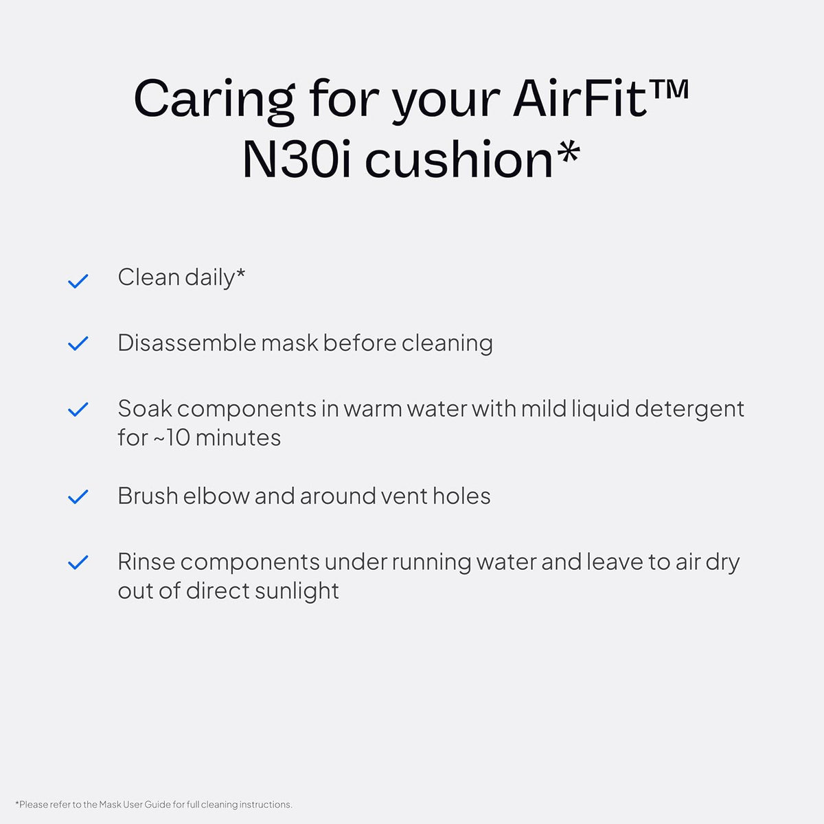 ResMed AirFit N30i Cushion Replacemen, Medium