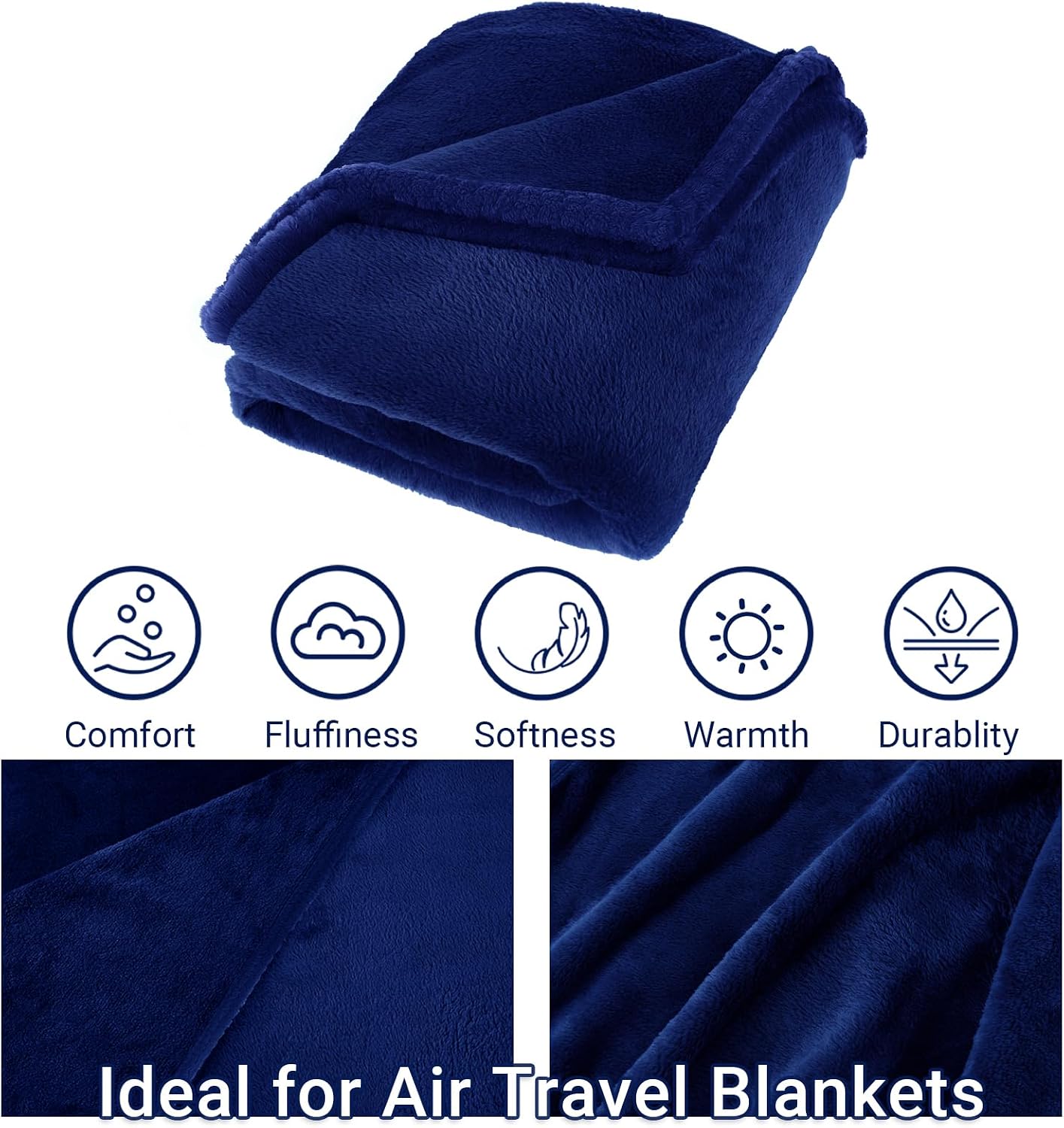 Compact Travel Blanket for Airplane, Premium Soft 2-in-1 Blanket with Pillowcase and Carry Bag, Lightweight Travel Essentials with Luggage Sleeve and Backpack Clip, Mint Green