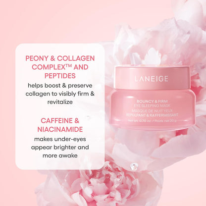 LANEIGE Lip Sleeping Mask: Nourish, Hydrate, Vitamin C, Murumuru & Shea Butter, Antioxidants, Flaky, Dry Lips