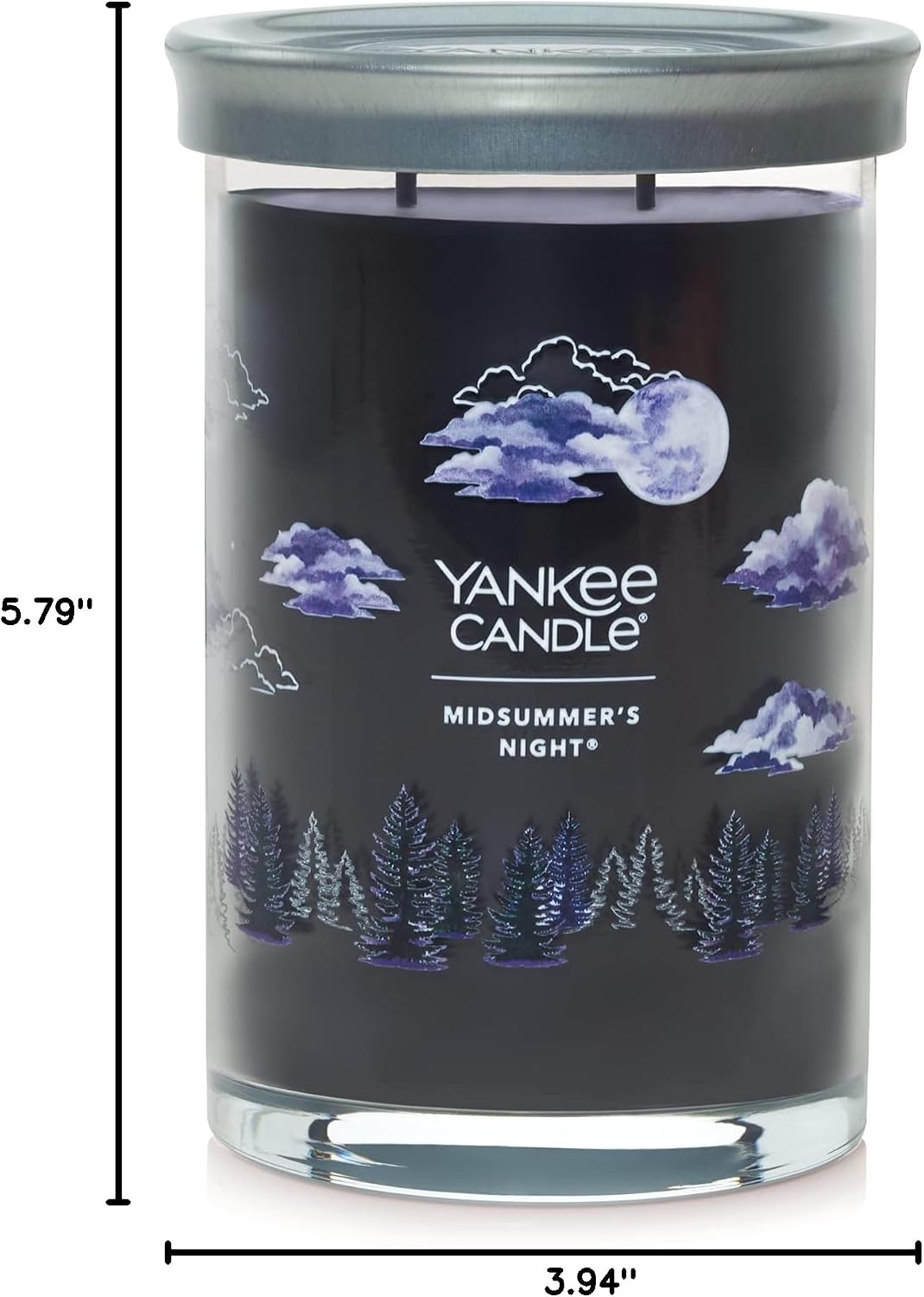 Yankee Candle Sage & Citrus, Scented Candle, 14.5oz 3-Wick Candle Jar with up to 40 Hours Burn Time, Giftable