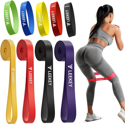 Resistance Bands for Pull Up Assist, Stretch Bands & Exercise Workout Set